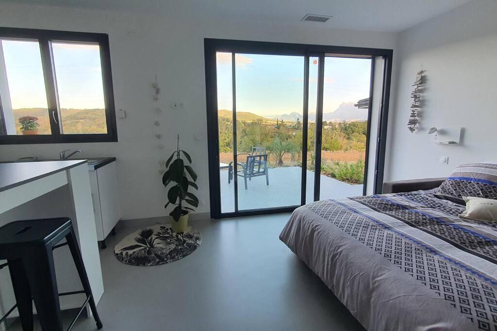 Studio Independant Vue Magnifique Et Au Calme Crest Εξωτερικό φωτογραφία